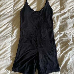 black shein romper